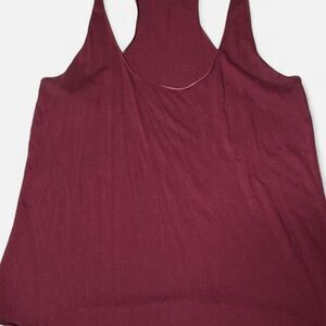 Women's Burgundy tank top